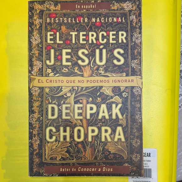 Other - El Tercer Jesús by Deepak Chopra - Spanish Edition (Yellow Background)